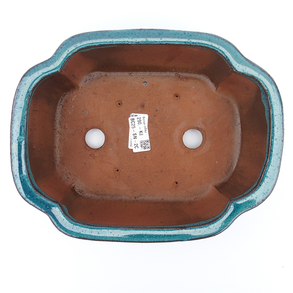 Cuenco 26 x 20 x 8,5 cm azul-verde