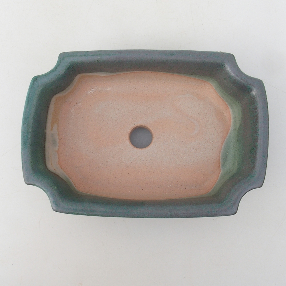 Cuenco bonsái H17 - 15 x 10 x 4 cm - verde