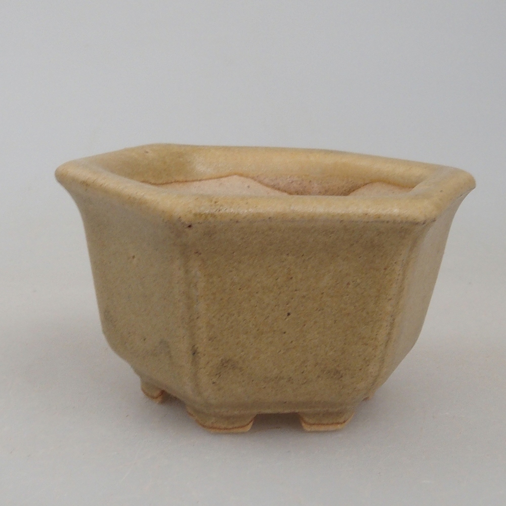 Cuenco mini bonsái 5 x 4,5 x 3 cm, marrón