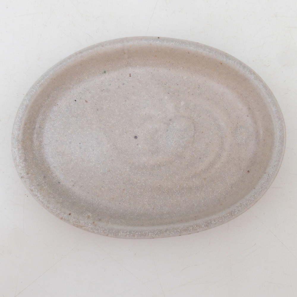 Platillo de cerámica H04 - 10,5 x 8 x 1 cm - beige