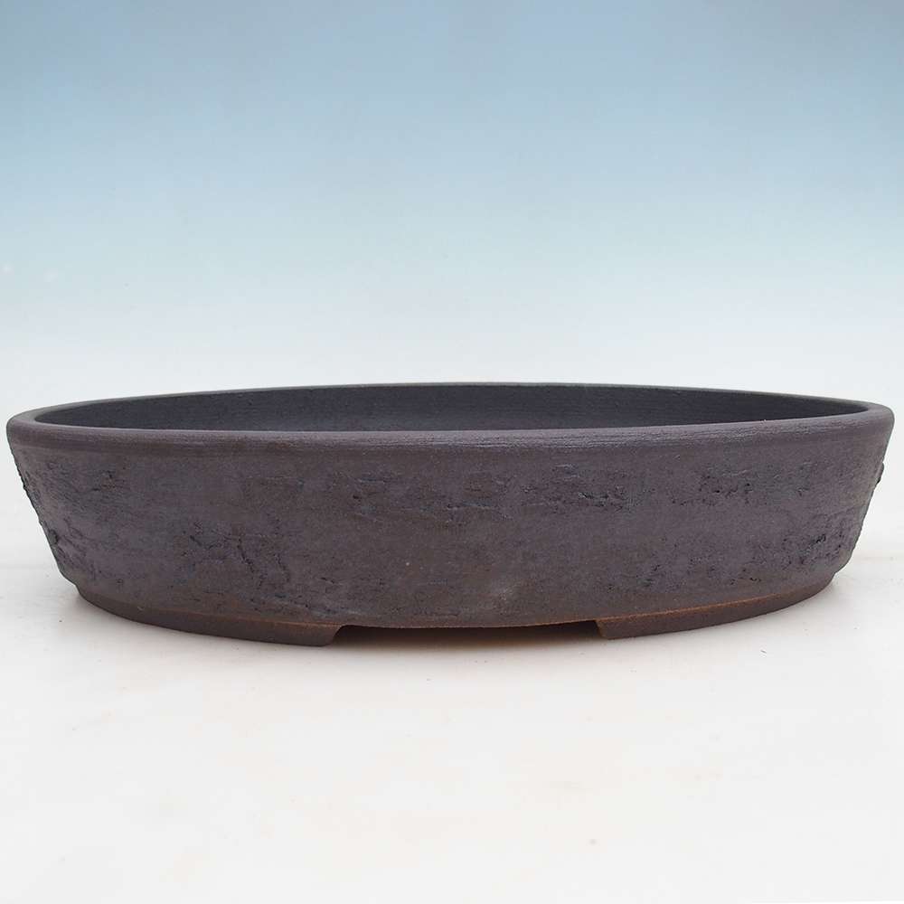 Cuenco bonsái 38,5 x 30,5 x 7,5 cm , color marrón