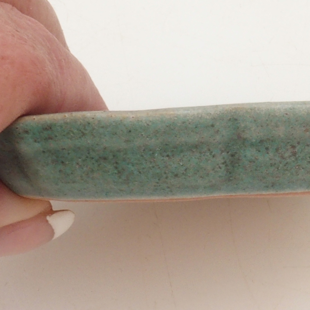 Platillo de cerámica H95 - 8 x 8 x 1 cm - verde