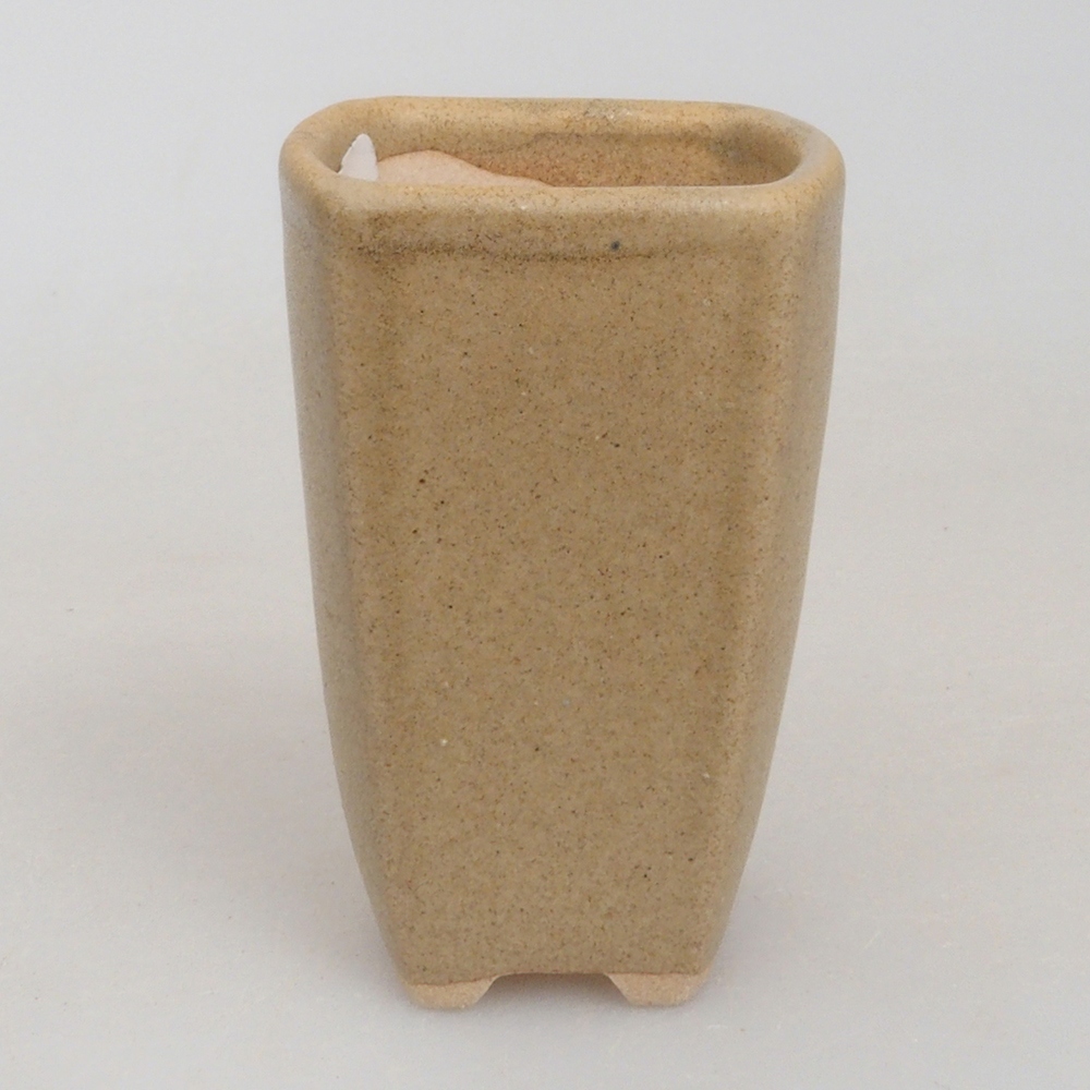 Mini cuenco bonsái 3,5 x 3 x 5 cm, marrón