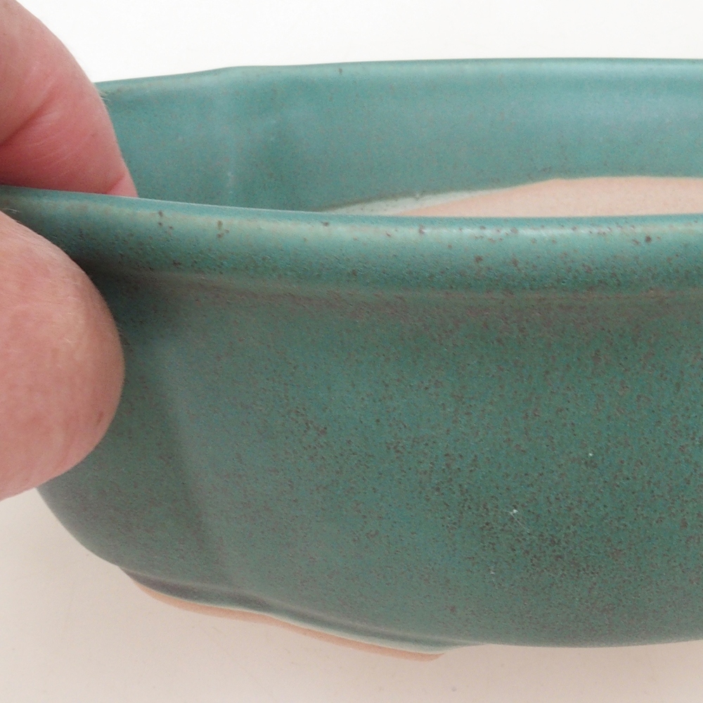 Cuenco bonsái H75 - 19 x 14 x 6,5 cm - verde