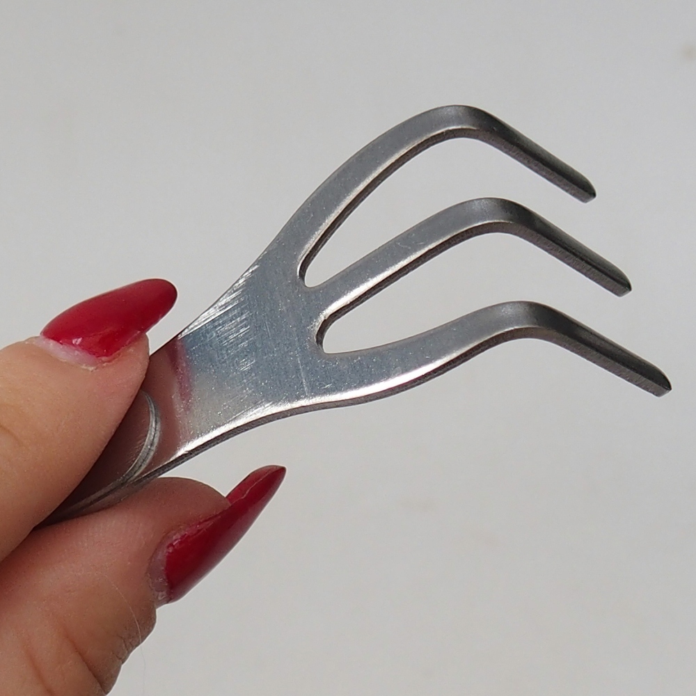 Pinza y pinzas 22 cm - acero inoxidable