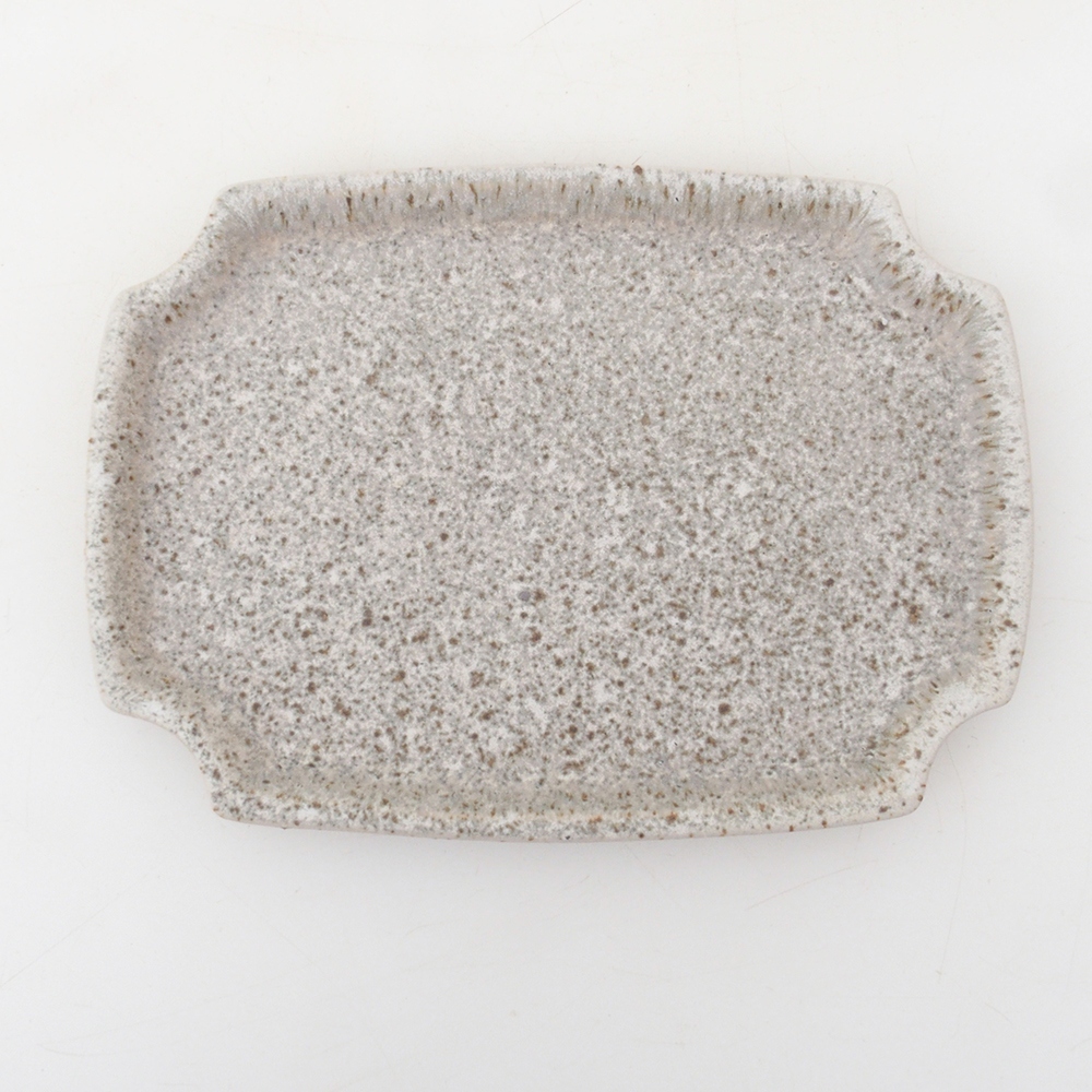 Cuenco de cerámica H17 -15,5 x 11 x 1 cm - beige