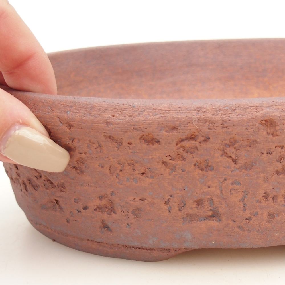 Cuenco bonsái 19,5 x 16 x 6 cm , color metal