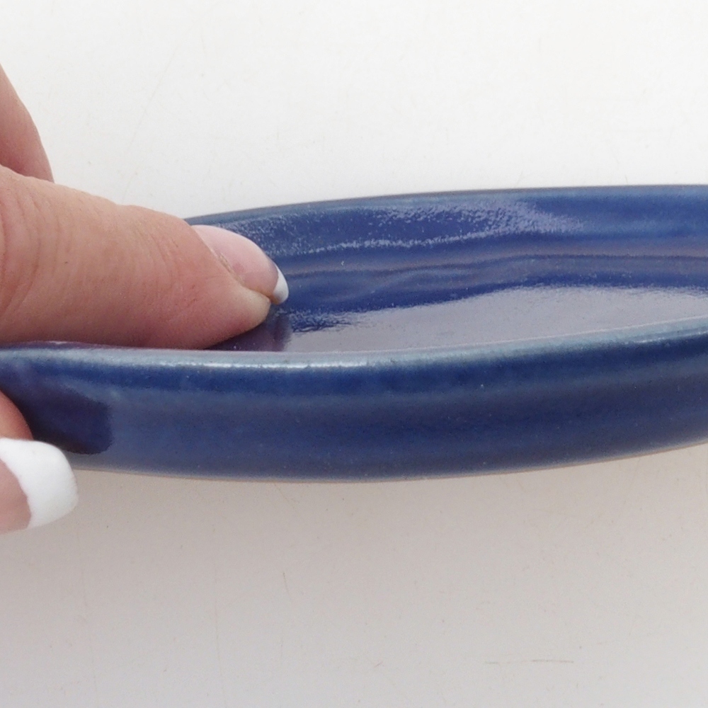 Cuenco de cerámica H05 -11 x 8,5 x 1 cm - azul