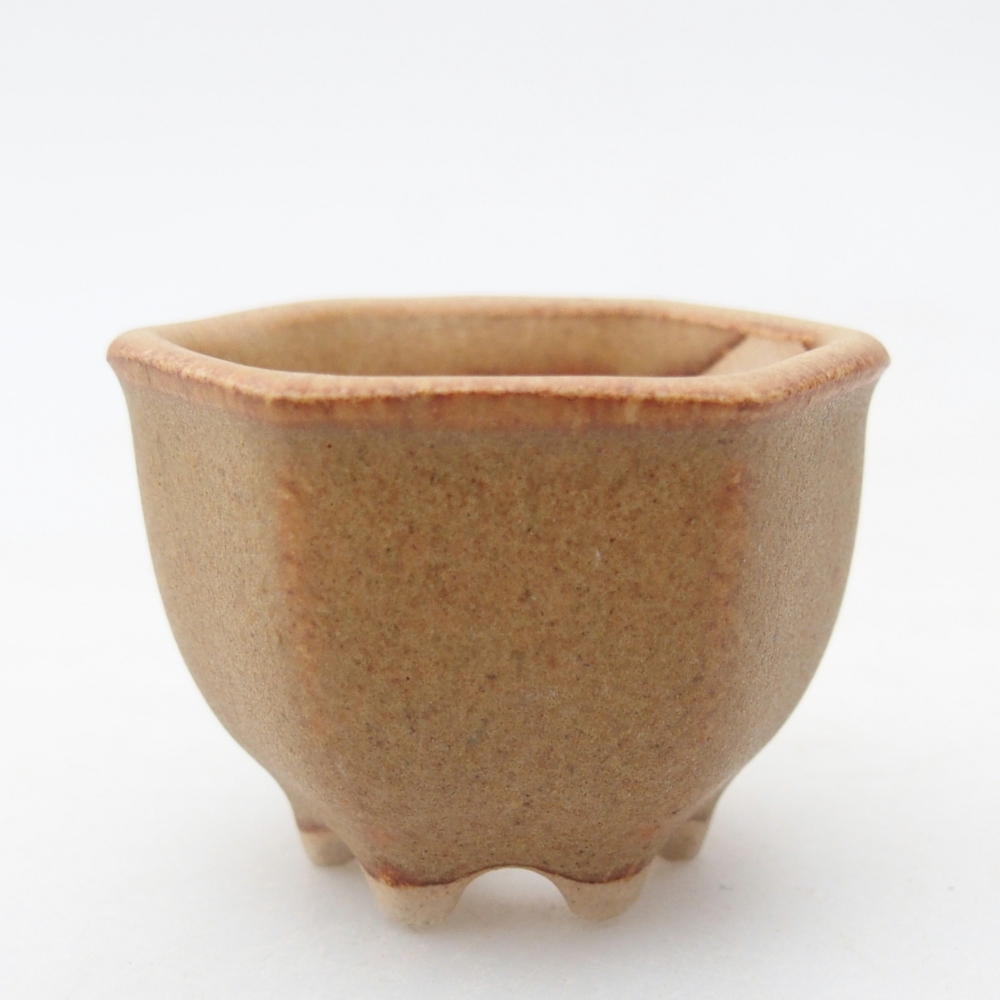 Cuenco mini bonsái 4 x 3,5 x 3 cm, marrón