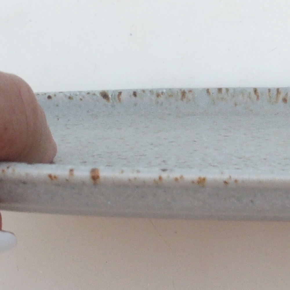 Cuenco de cerámica H15 -25 x 15 x 1 cm - beige