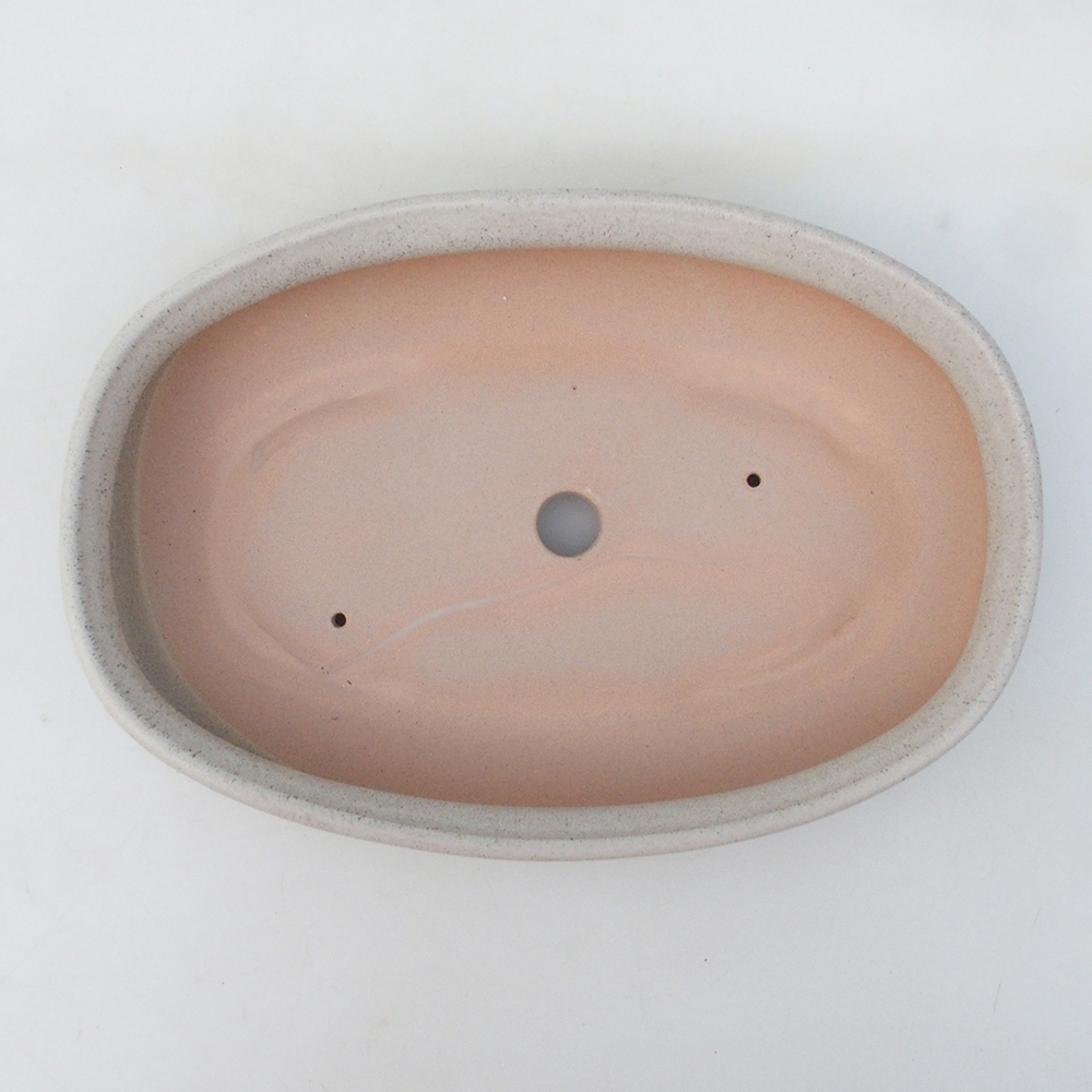 Cuenco bonsái H15 - 25,5 x 17,5 x 6 cm - beige