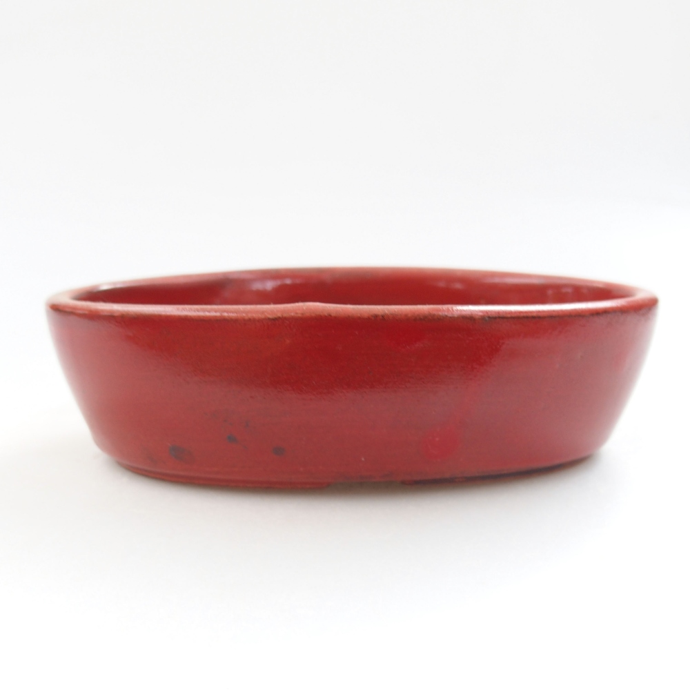 Cuenco bonsái de cerámica 22 x 17 x 5 cm, verde