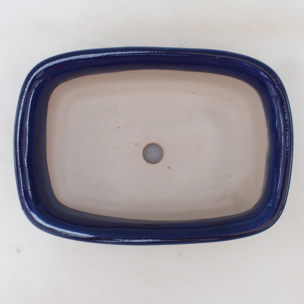Cuenco bonsái H02 - 19 x 13 x 5 cm - azul