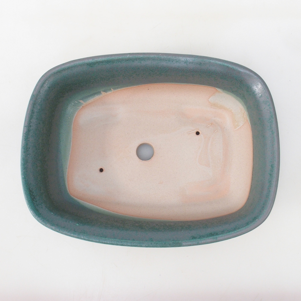 Cuenco bonsái H09 - 30 x 23 x 7,5 cm - verde