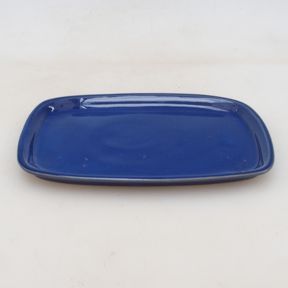 Cuenco de cerámica H02 - 17,5 x 12 x 1 cm - azul