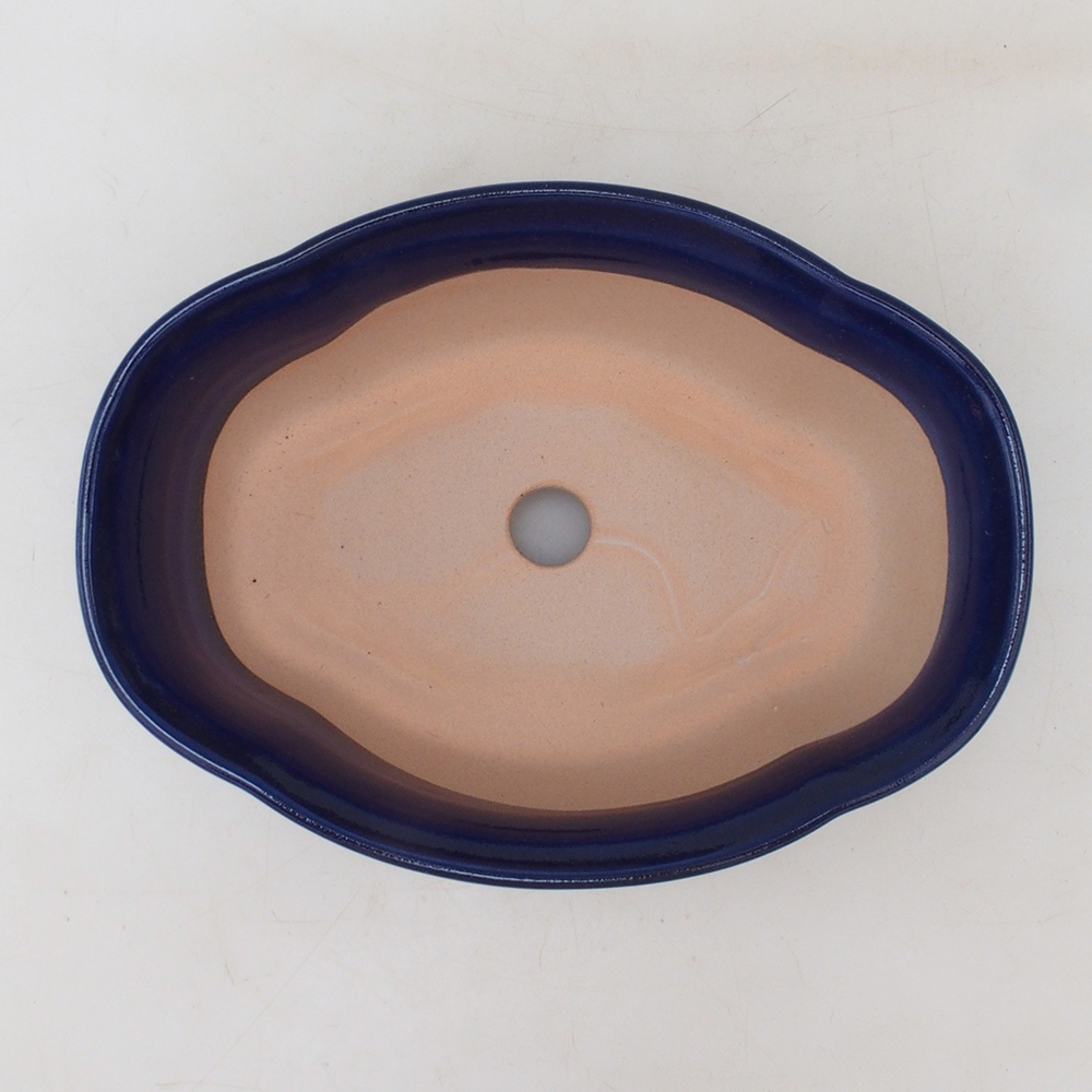 Cuenco bonsái H75 - 19 x 14 x 6,5 cm - azul