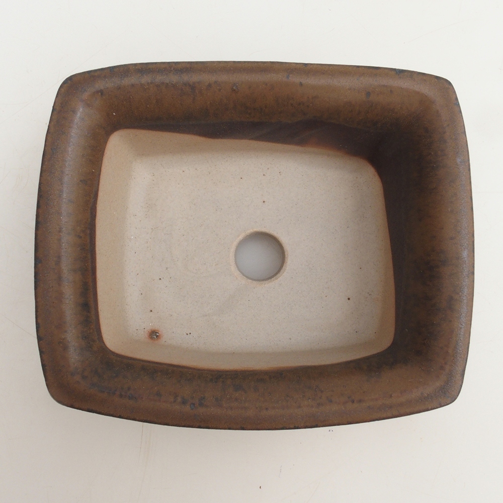 Cuenco para bonsái H11 - 11,5 x 10 x 4 cm - marrón