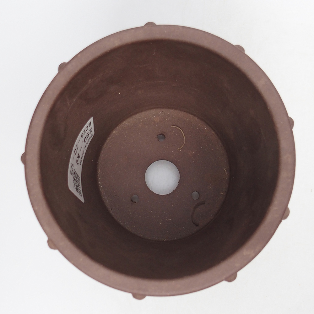 Bol 11 x 11 x 12 cm marrón