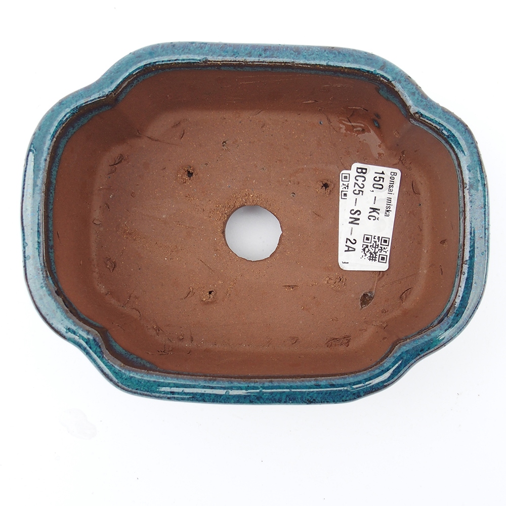 Cuenco 16 x 13 x 5,5 cm azul-verde