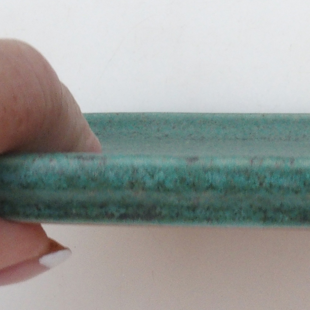 Platillo de cerámica H37 -14,5 x 13 x 1 cm - verde