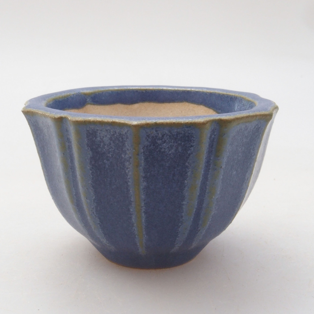 Mini cuenco bonsái 5 x 5 x 3 cm, azul