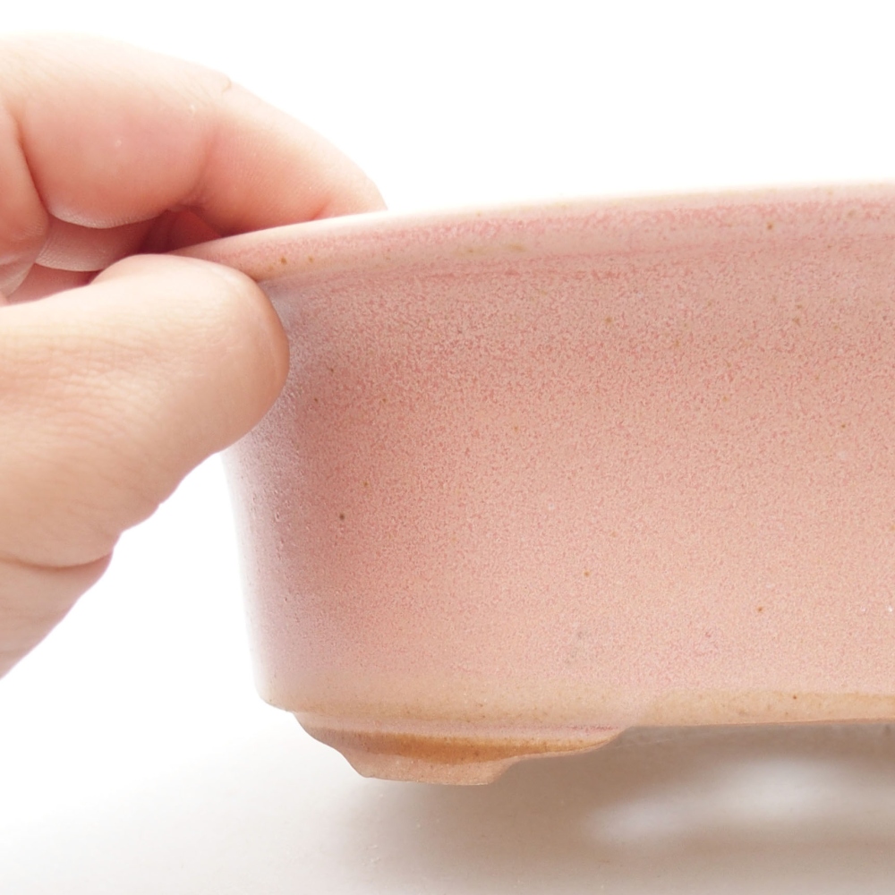 Cuenco bonsái de cerámica 22 x 17 x 5 cm, verde