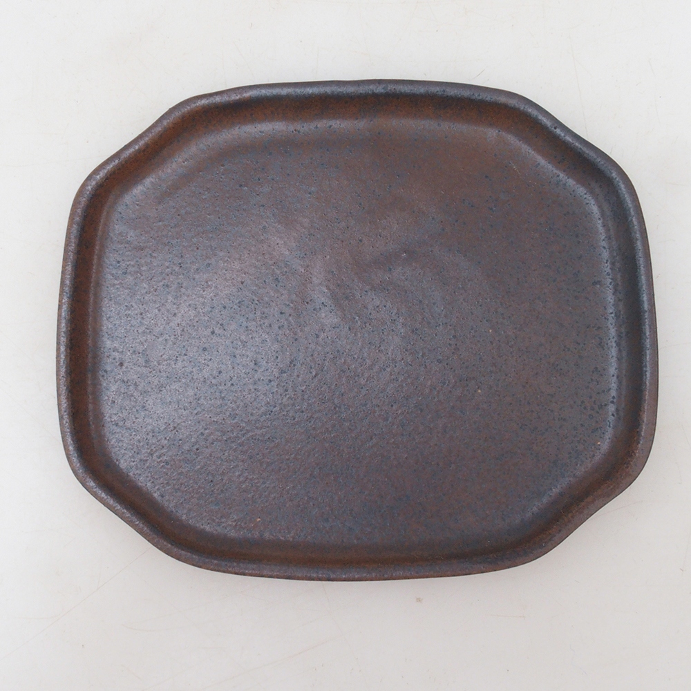 Cuenco de cerámica H32 - 13 x 11 x 1 cm - marrón