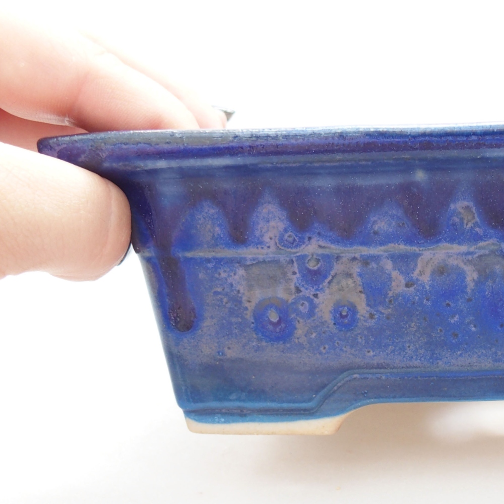 Cuenco bonsái de cerámica 22 x 17 x 5 cm, verde