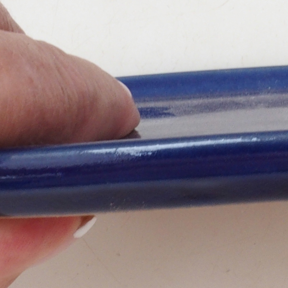 Cuenco de cerámica H31 - 15 x 13 x 1 cm - azul