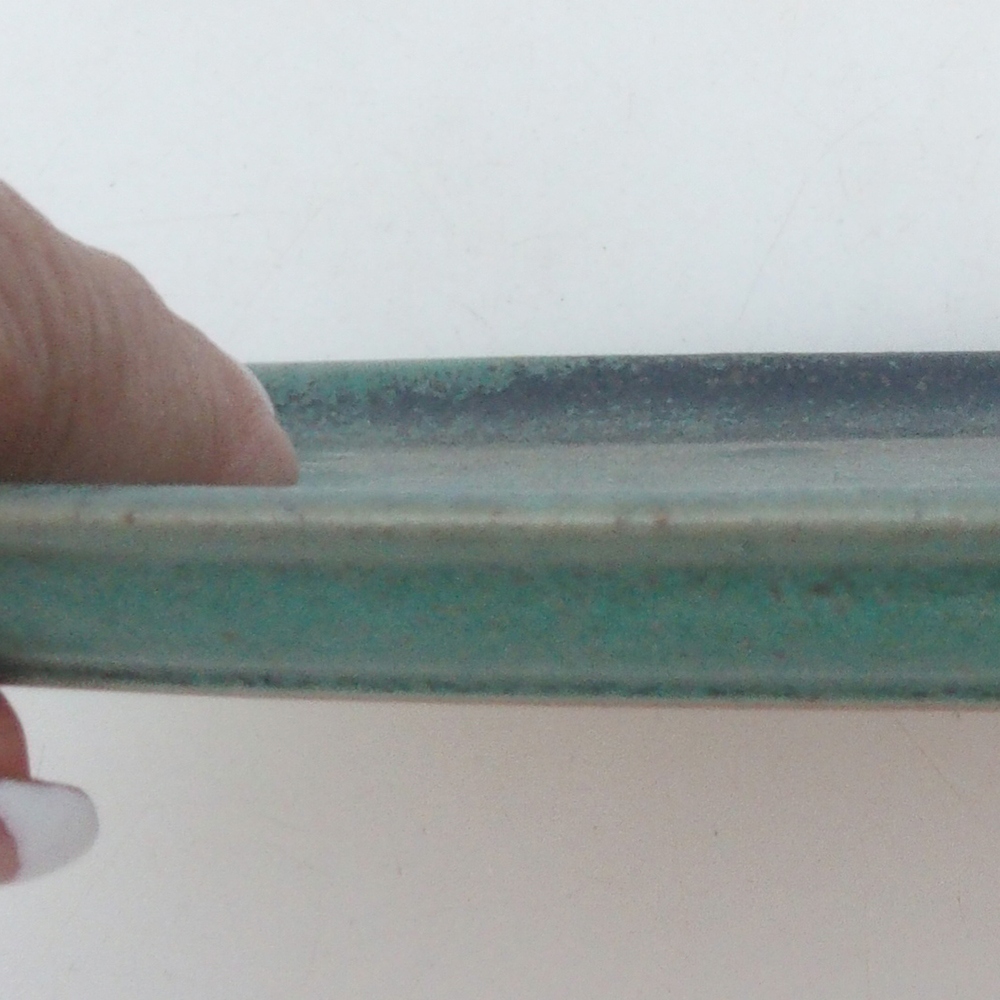 Cuenco de cerámica H15 -25 x 15 x 1 cm - verde