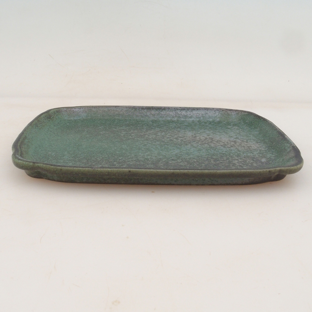 Cuenco de cerámica H50 - 18 x 13 x 1 cm - verde