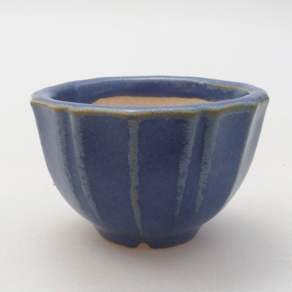 Mini cuenco bonsái 5 x 5 x 3 cm, azul