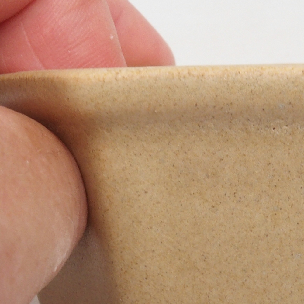 Mini cuenco bonsái 8 x 7 x 4 cm, marrón