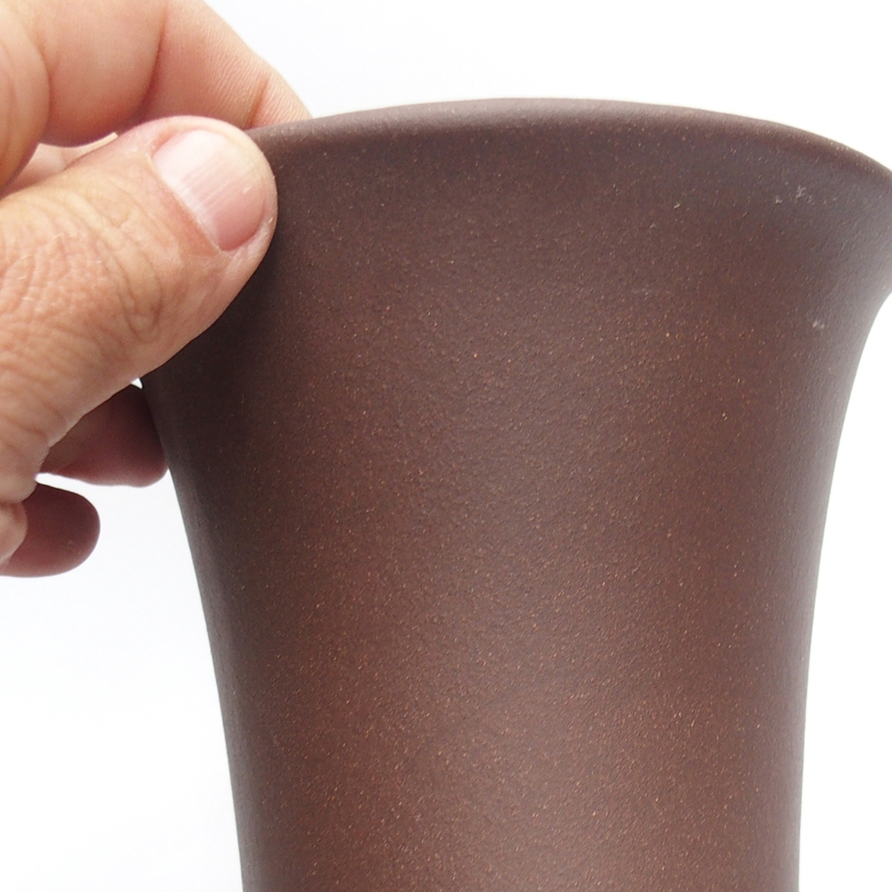 Bol 13 x 13 x 17 cm marrón