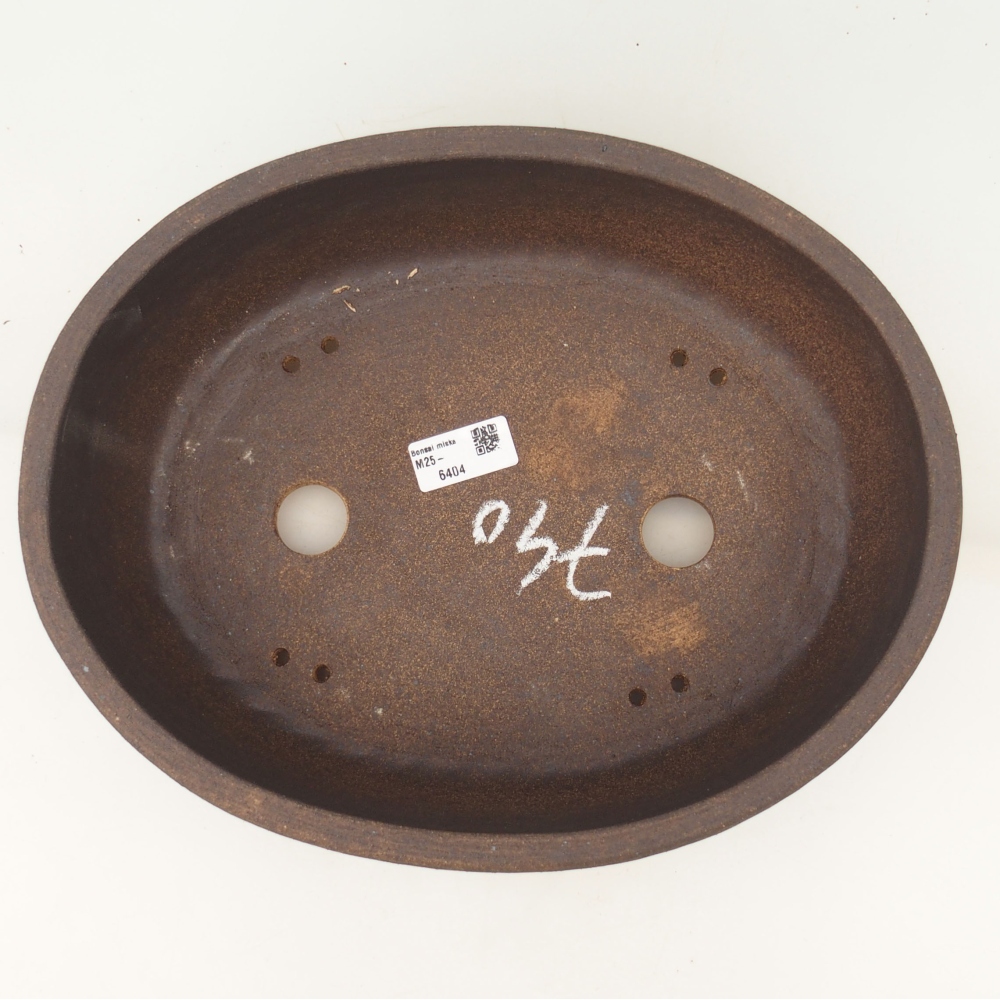 Cuenco bonsái 32 x 25,5 x 9,5 cm , color marrón