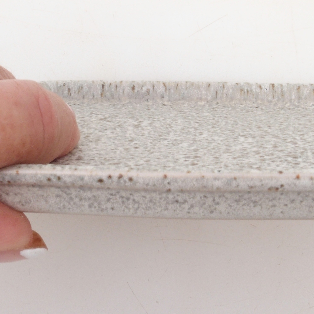 Cuenco de cerámica H17 -15,5 x 11 x 1 cm - beige