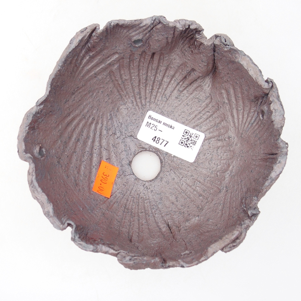 Concha de cerámica 13,5 x 13 x 7 cm , color metalizado