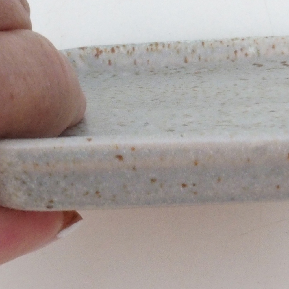 Cuenco de cerámica H13 -12 x 12 x 1 cm - beige