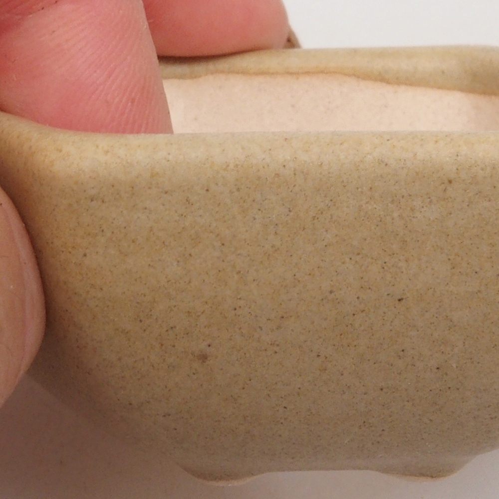 Cuenco mini bonsái 6,5 x 6 x 2,5 cm, marrón