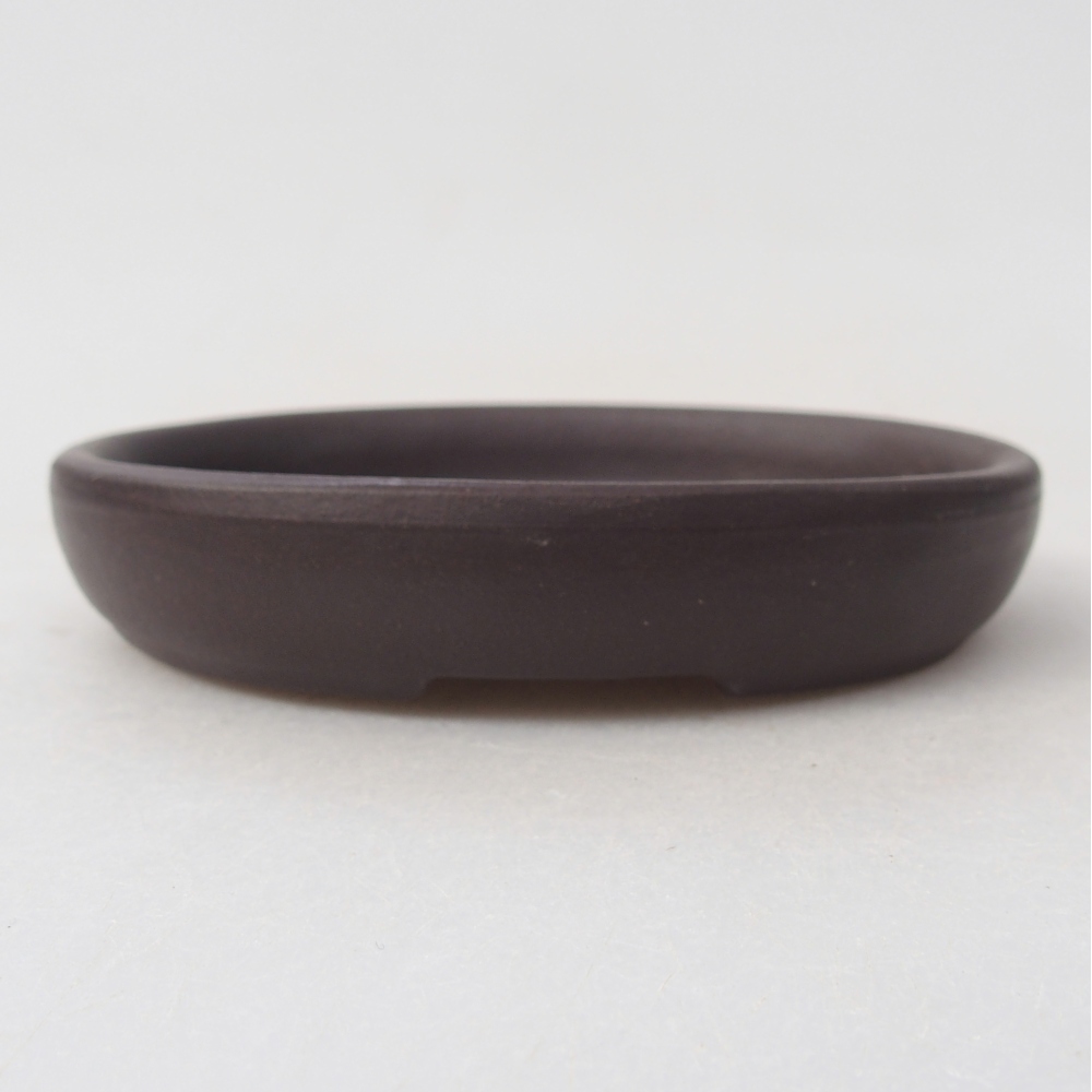 Cuenco mini bonsái 9 x 7,5 x 2 cm, marrón