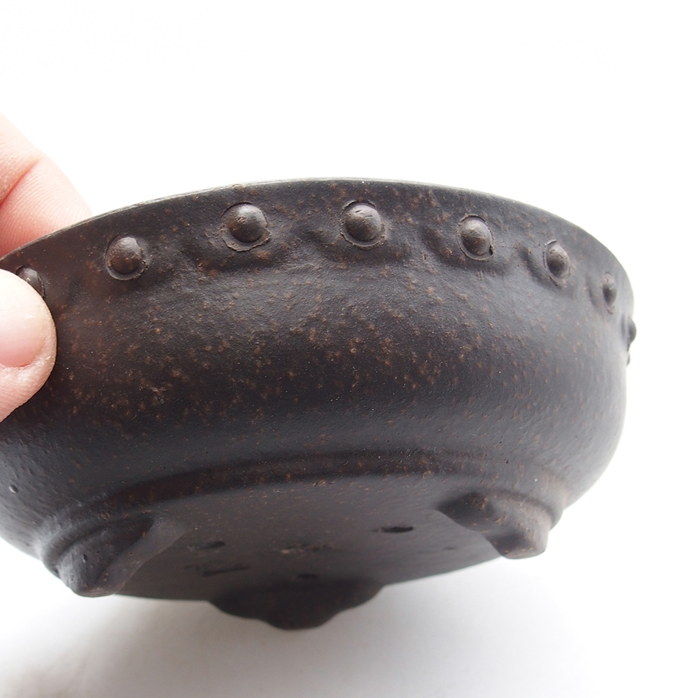 Cuenco 11,5 x 11,5 x 4 cm marrón ocre