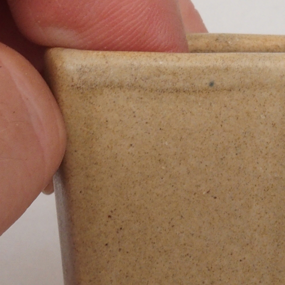 Mini cuenco bonsái 3,5 x 3 x 5 cm, marrón