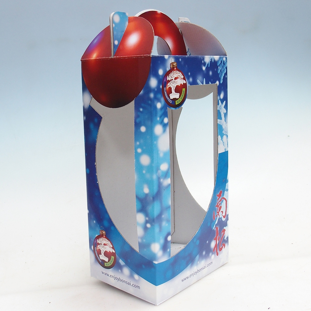 Caja regalo bonsái - papel