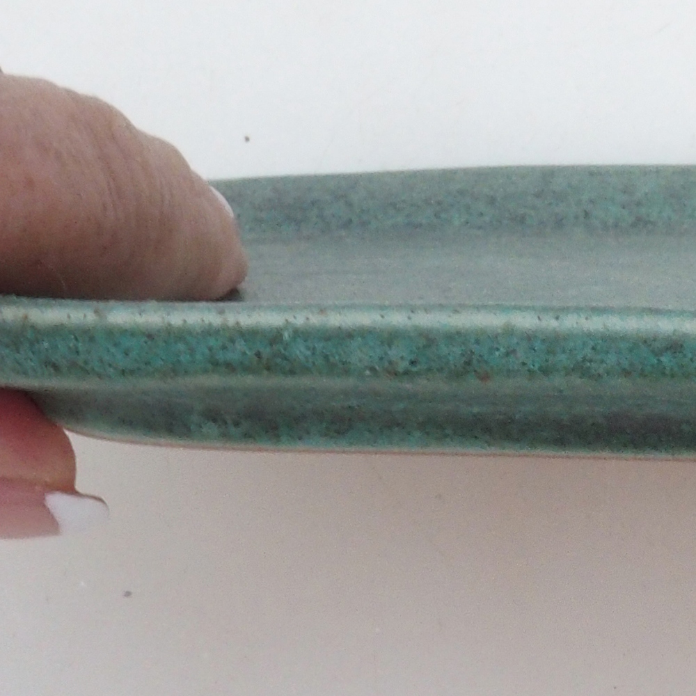 Cuenco de cerámica H51 -18,5 x 14,5 x 1 cm - verde