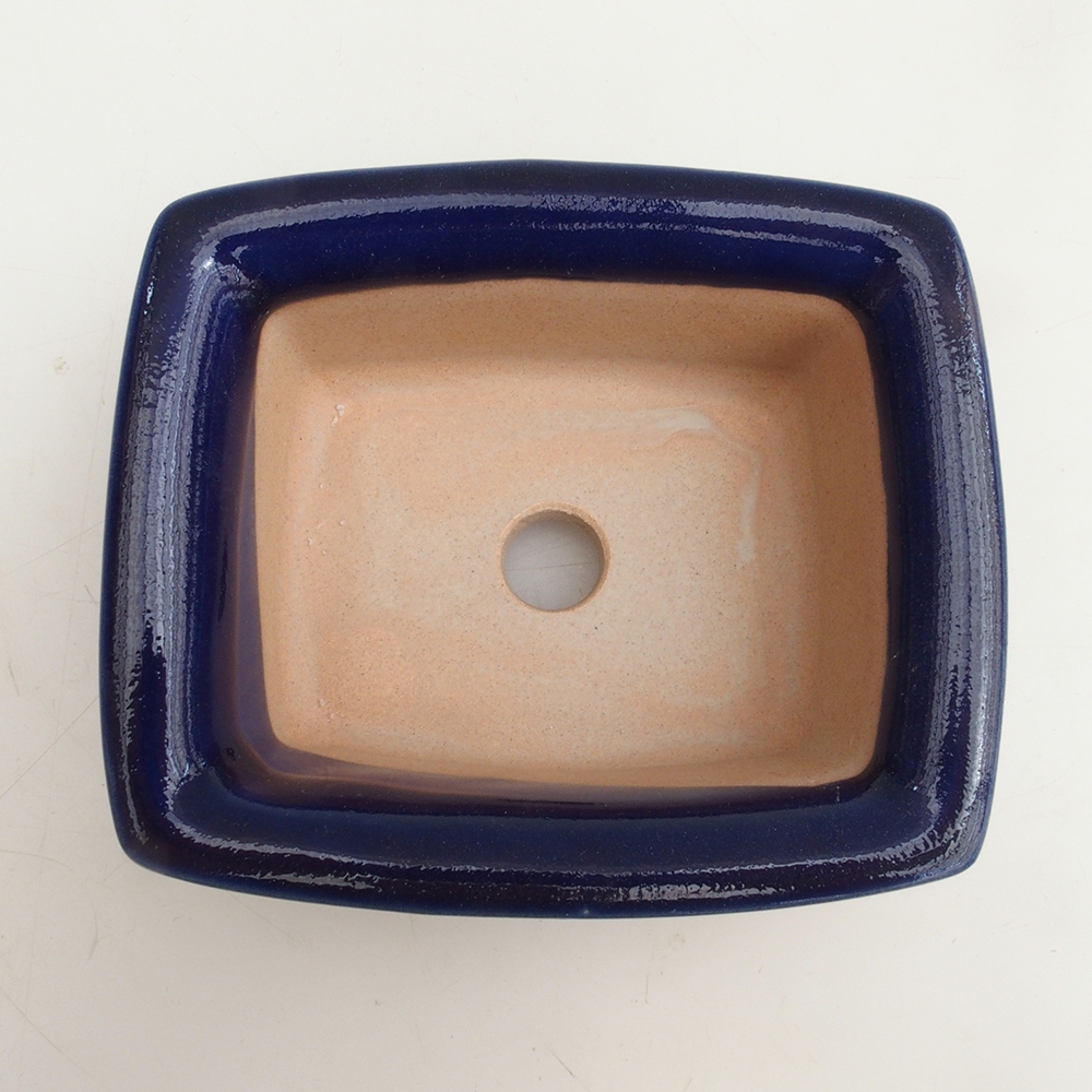 Cuenco bonsái H11 - 11,5 x 10 x 4 cm - azul