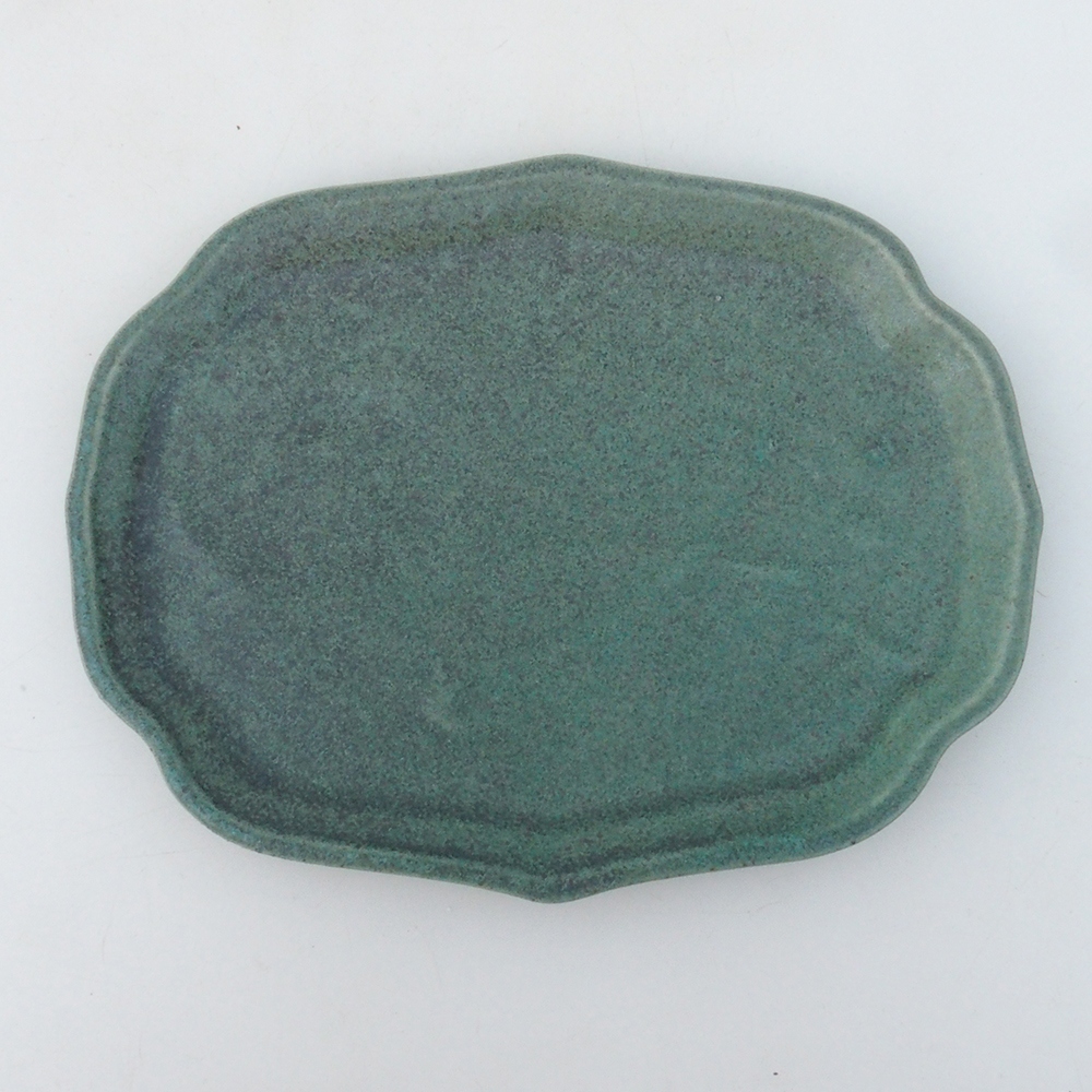 Cuenco de cerámica H51 -18,5 x 14,5 x 1 cm - verde