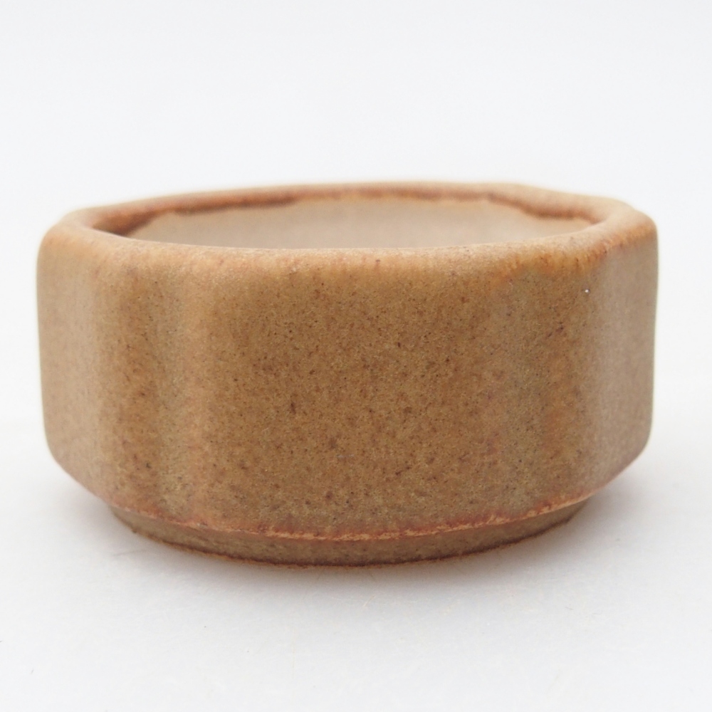 Cuenco mini bonsái 4,5 x 4,5 x 2,5 cm, marrón