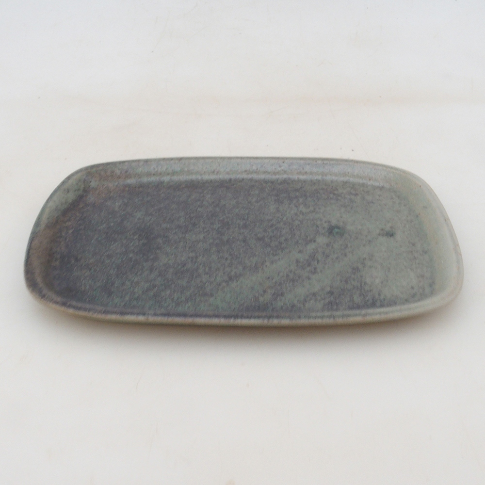 Platillo de cerámica H02 - 17,5 x 12 x 1 cm - verde