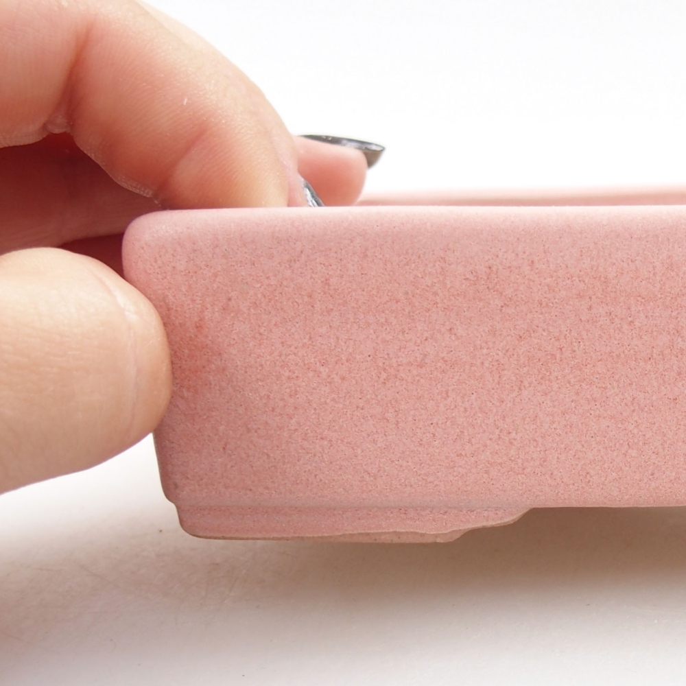 Cuenco bonsái de cerámica 22 x 17 x 5 cm, verde