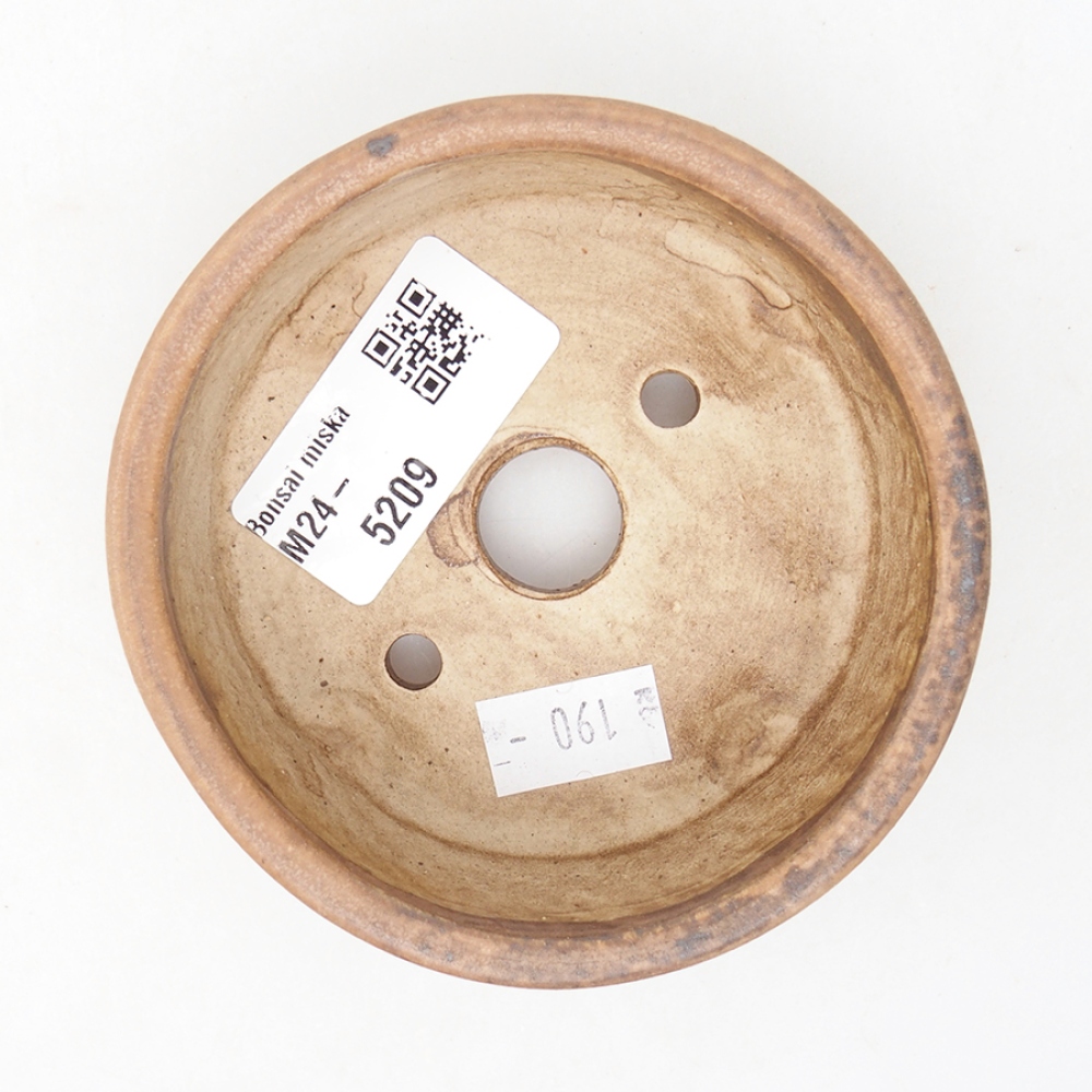 Cuenco bonsái de cerámica 9 x 9 x 3,5 cm, rosa